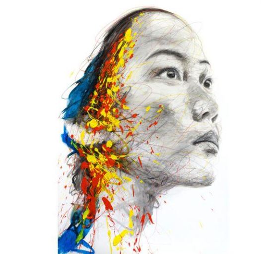 Le Fil d'Ariane painting by Hom Nguyen